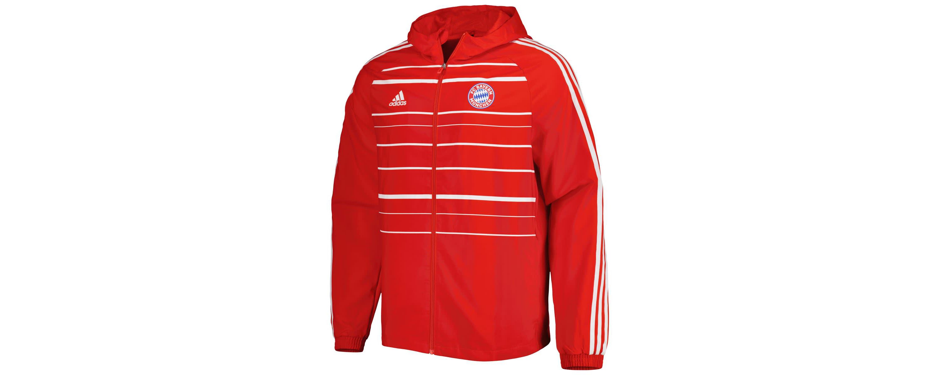 Bundesliga Bayern Munich DNA Raglan Full-Zip Hoodie Windbreaker Jacket