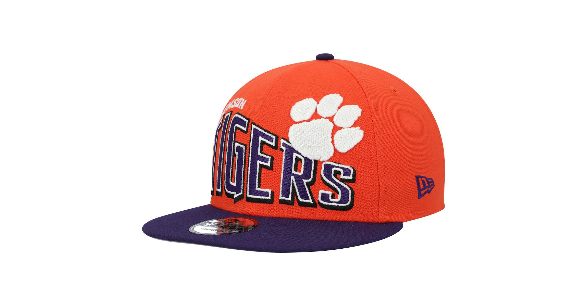 NCAA Clemson Tigers Two-Tone Vintage Wave 9FIFTY Snapback Hat