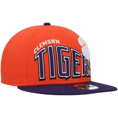NCAA Clemson Tigers Two-Tone Vintage Wave 9FIFTY Snapback Hat