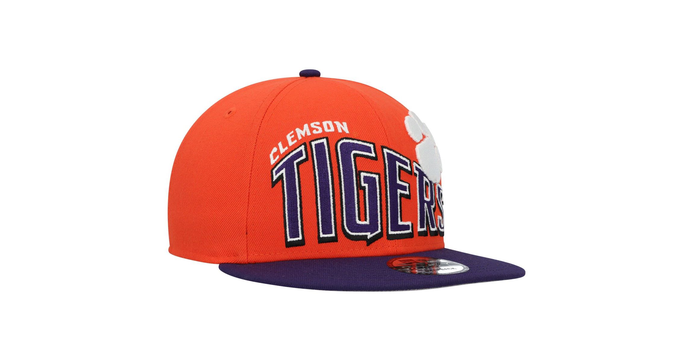 NCAA Clemson Tigers Two-Tone Vintage Wave 9FIFTY Snapback Hat