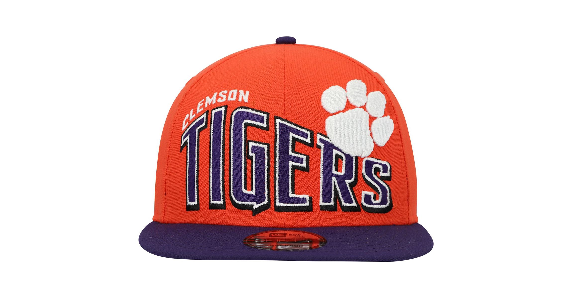 NCAA Clemson Tigers Two-Tone Vintage Wave 9FIFTY Snapback Hat