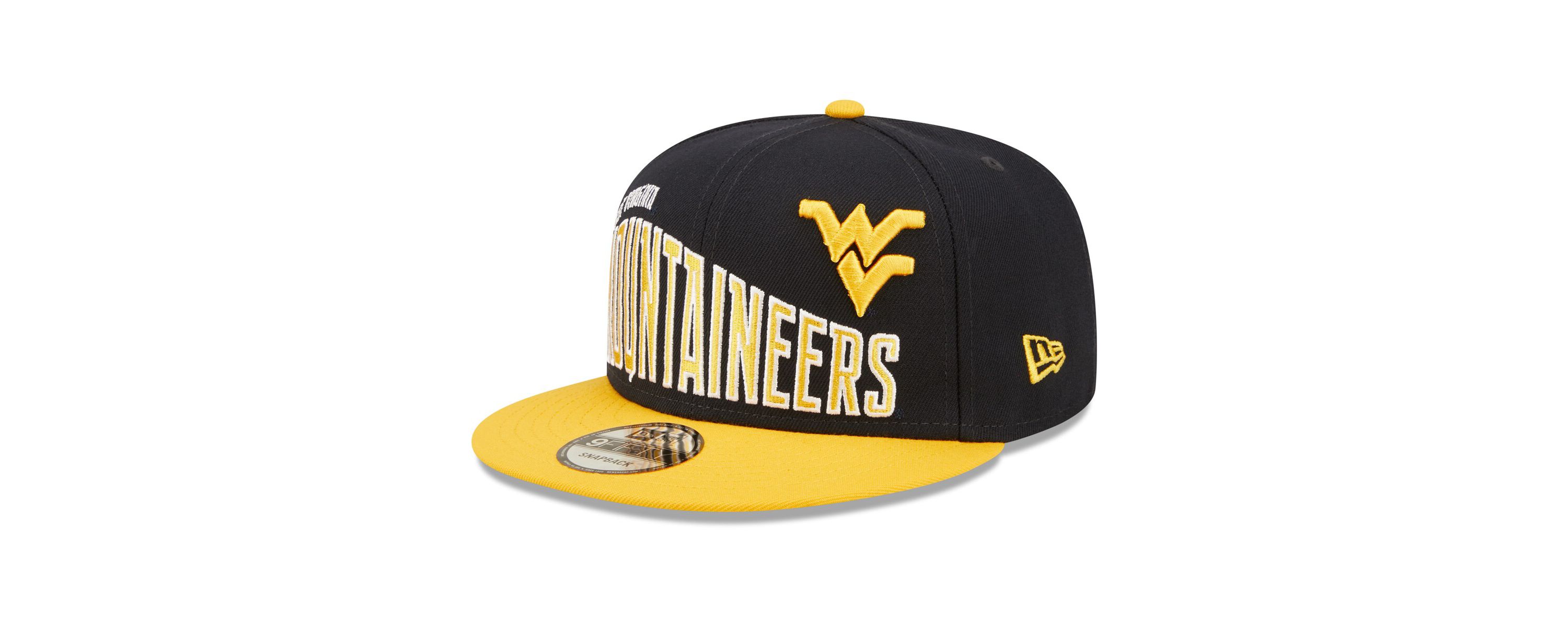 NCAA West Virginia Mountaineers Two-Tone Vintage Wave 9FIFTY Snapback Hat