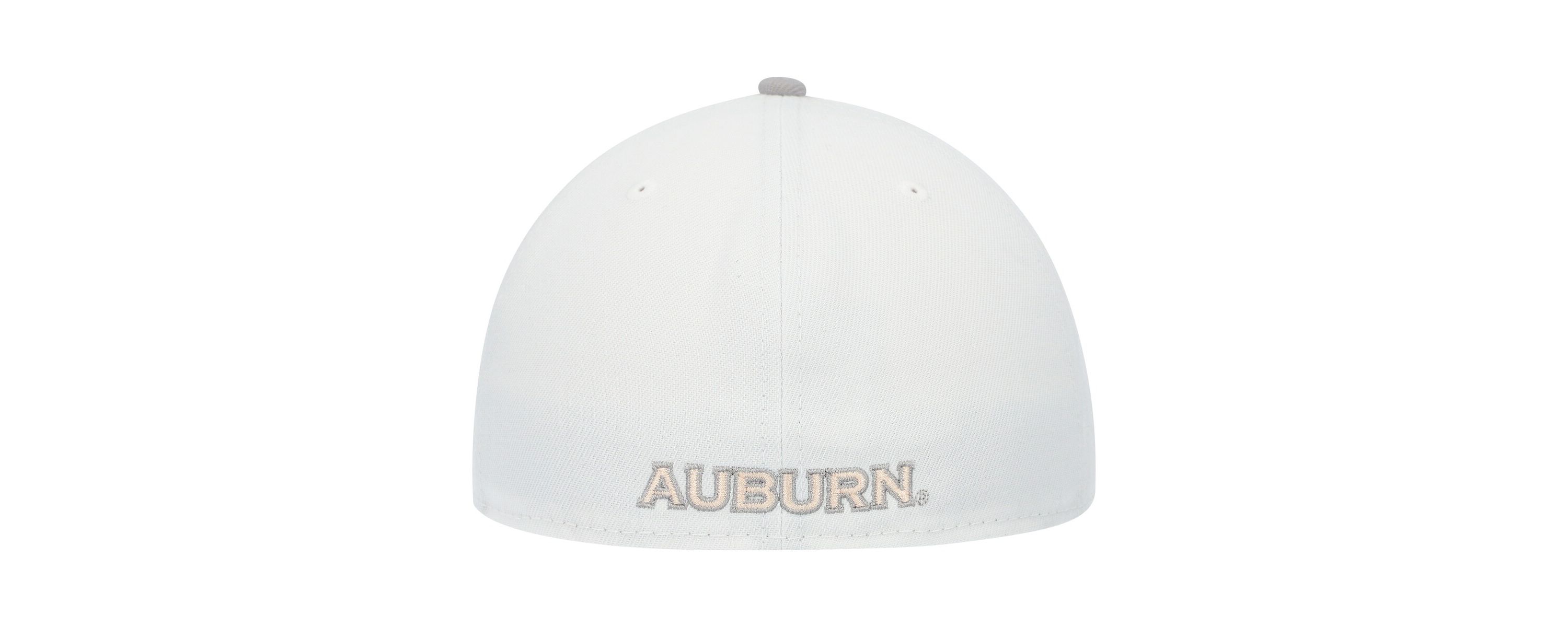 NCAA White/Gray Auburn Tigers Neutral Apricot 59FIFTY Fitted Hat