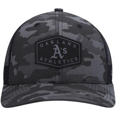 MLB Oakland Athletics Tonal Convoy Trucker Snapback Hat