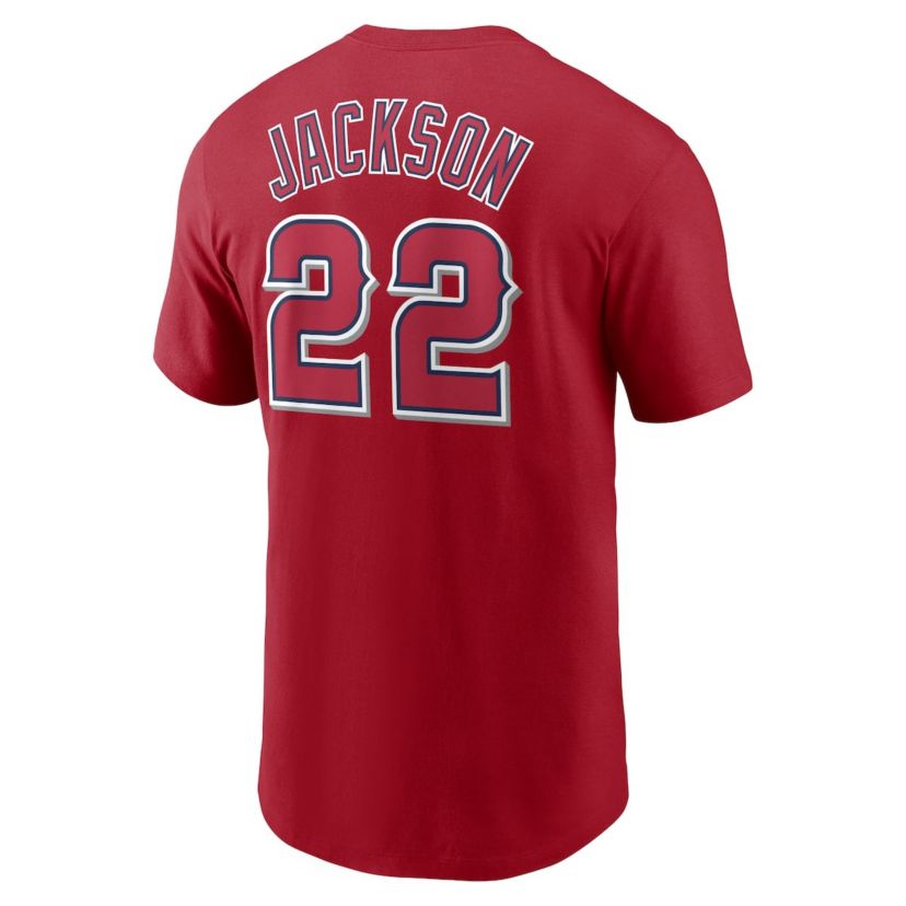 Cooperstown Teams Nike Bo Jackson California Angels Cooperstown Collection Name & Number T-Shirt