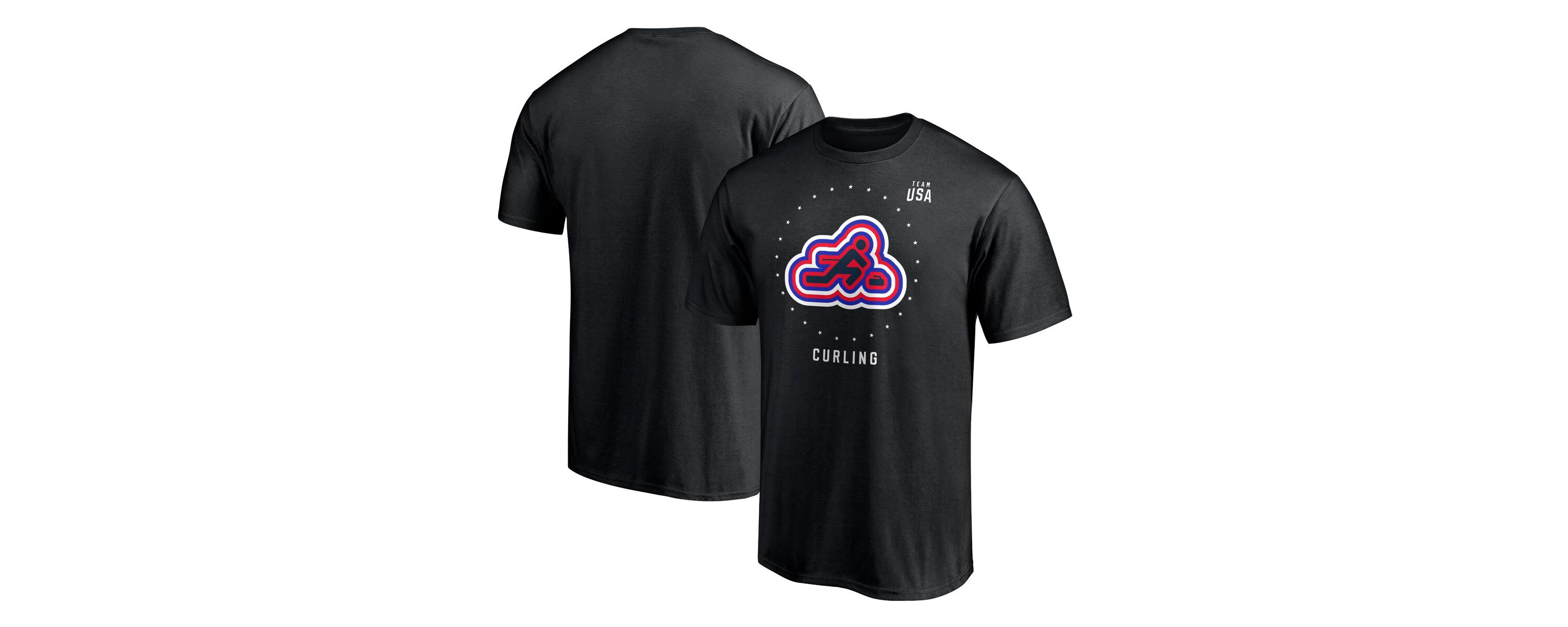 Olympics Fanatics Team USA Curling T-Shirt