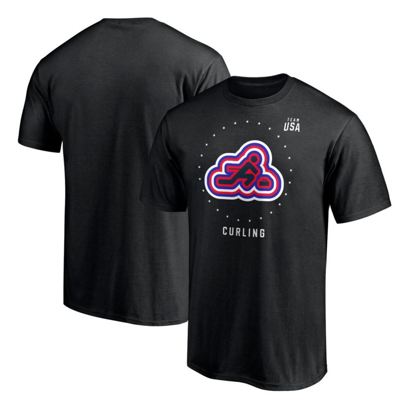 Olympics Fanatics Team USA Curling T-Shirt