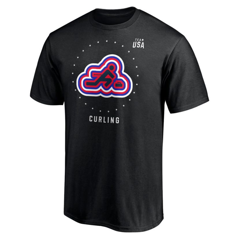 Olympics Fanatics Team USA Curling T-Shirt