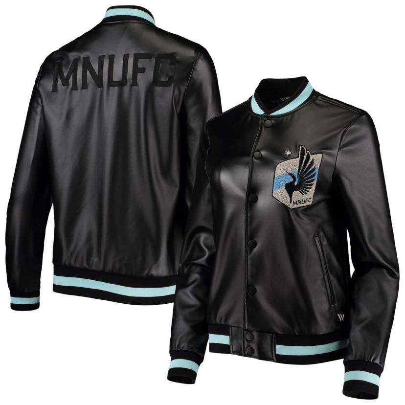 MLS Minnesota United FC Full-Snap Bomber Jacket