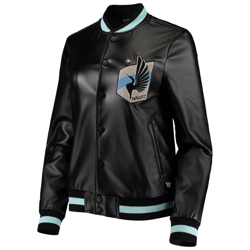 MLS Minnesota United FC Full-Snap Bomber Jacket