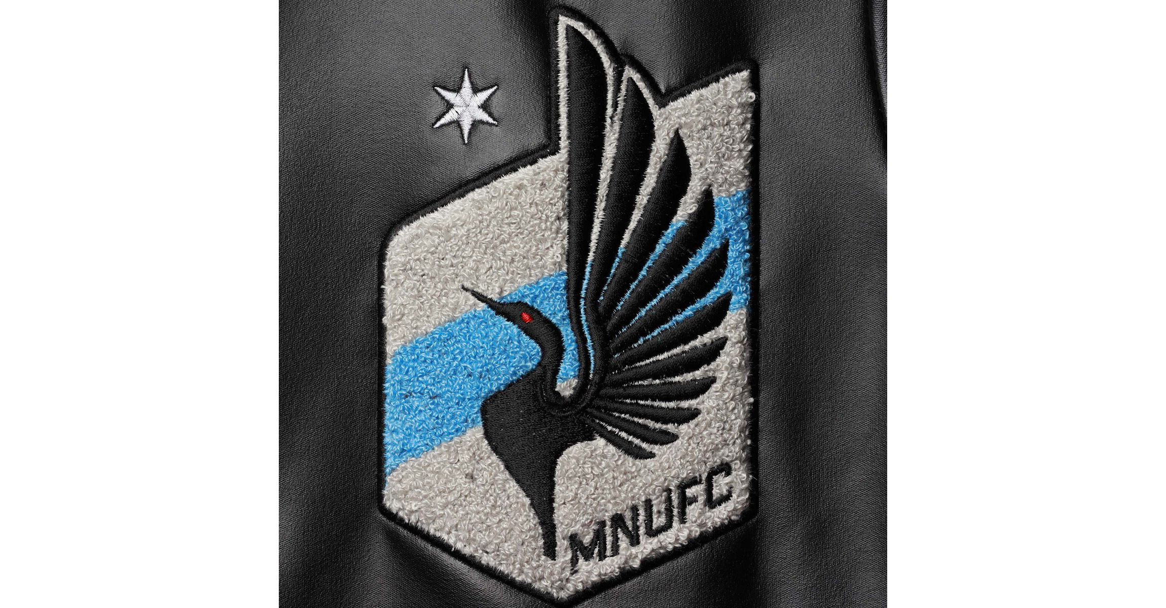 MLS Minnesota United FC Full-Snap Bomber Jacket