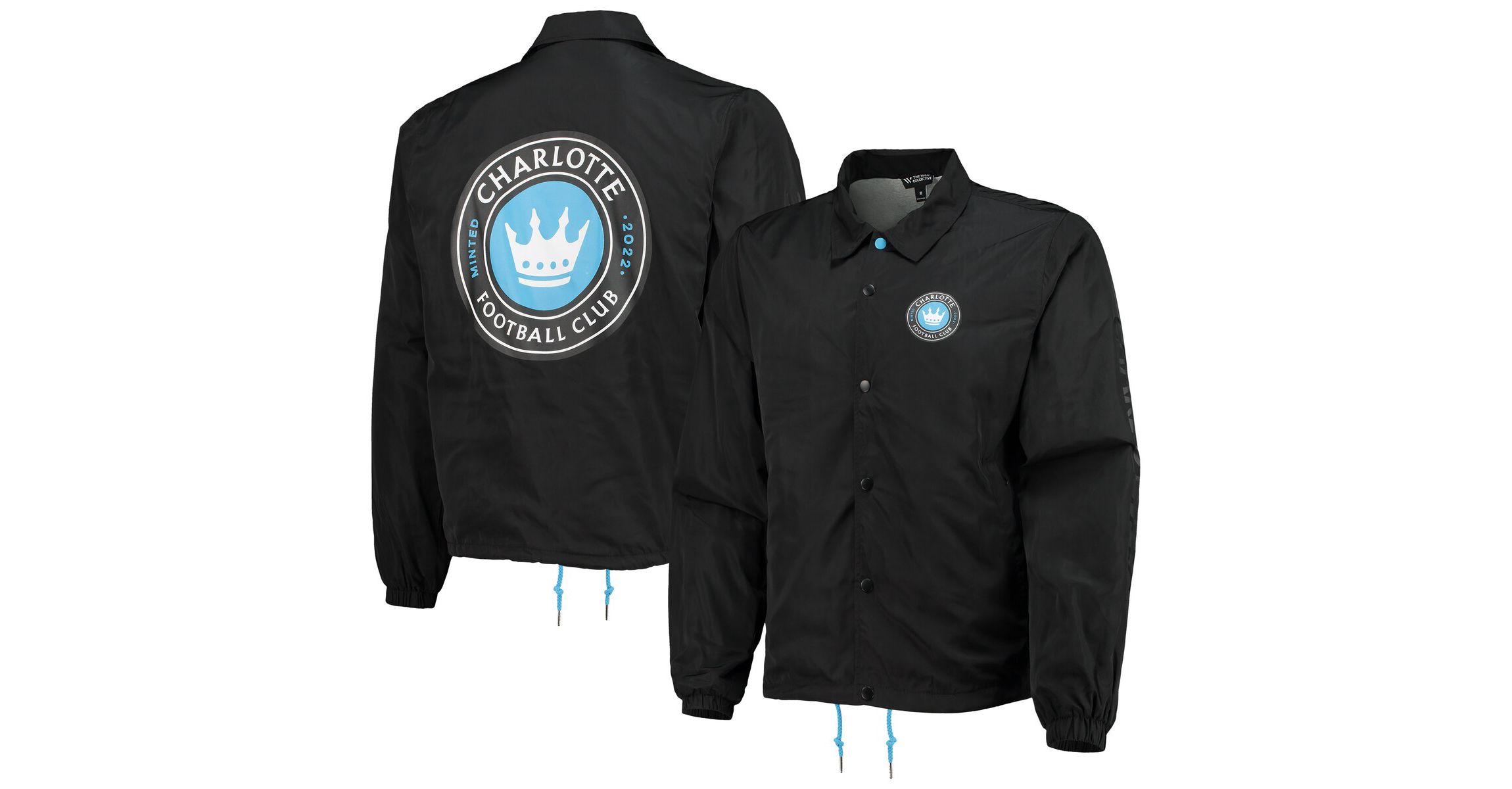 MLS Charlotte FC Coaches Full-Snap Jacket