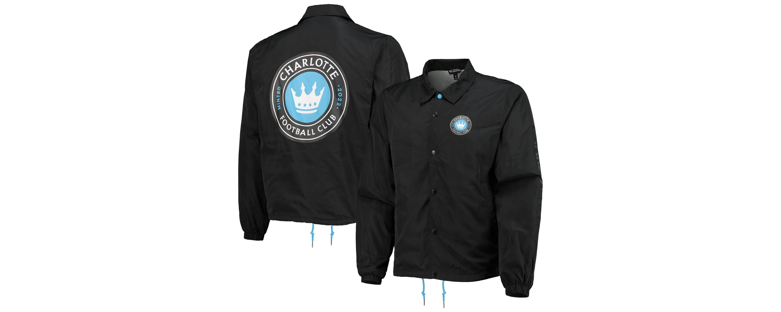 MLS Charlotte FC Coaches Full-Snap Jacket