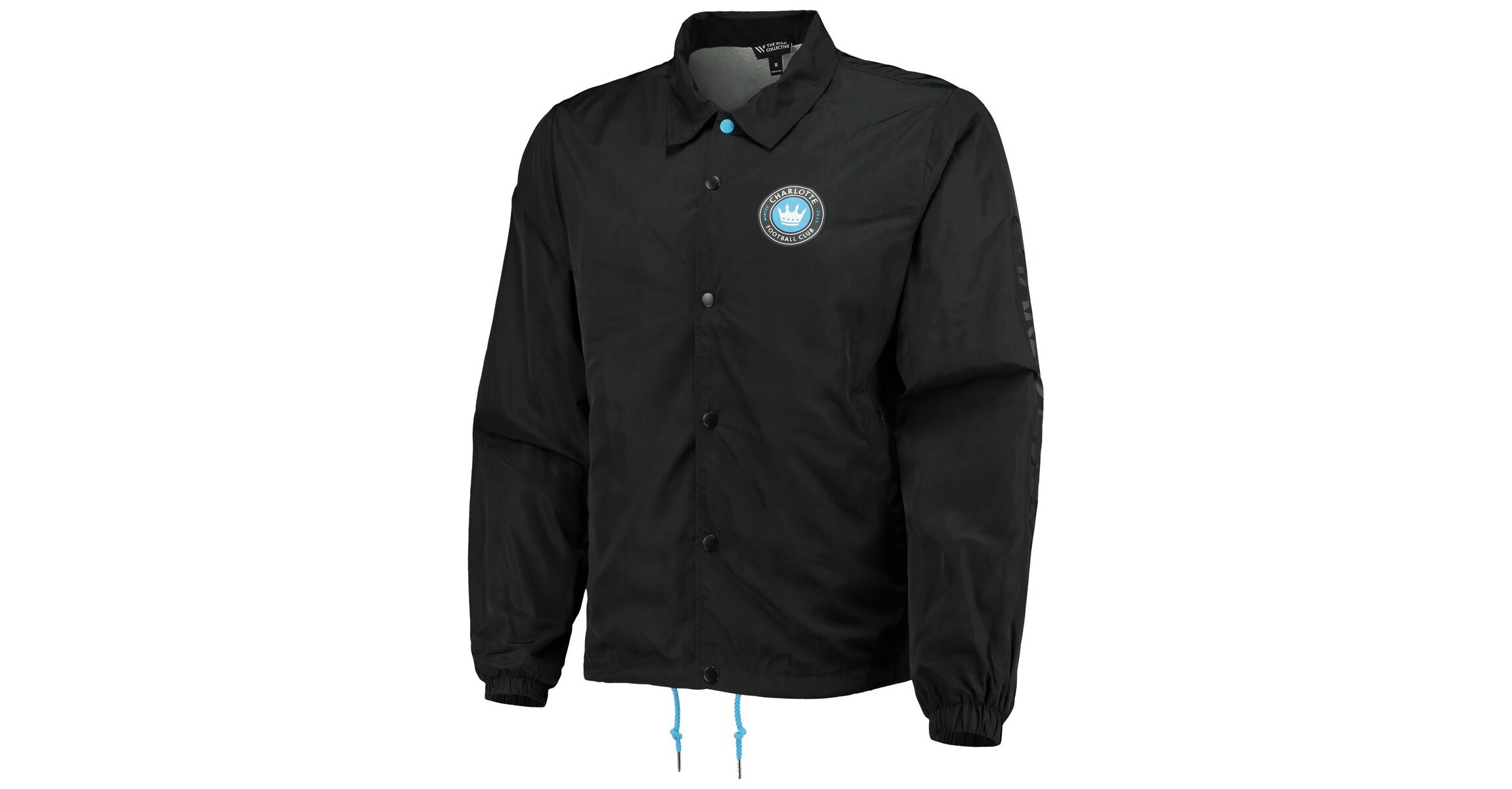 MLS Charlotte FC Coaches Full-Snap Jacket