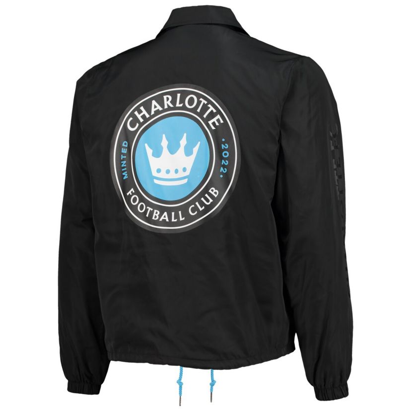MLS Charlotte FC Coaches Full-Snap Jacket