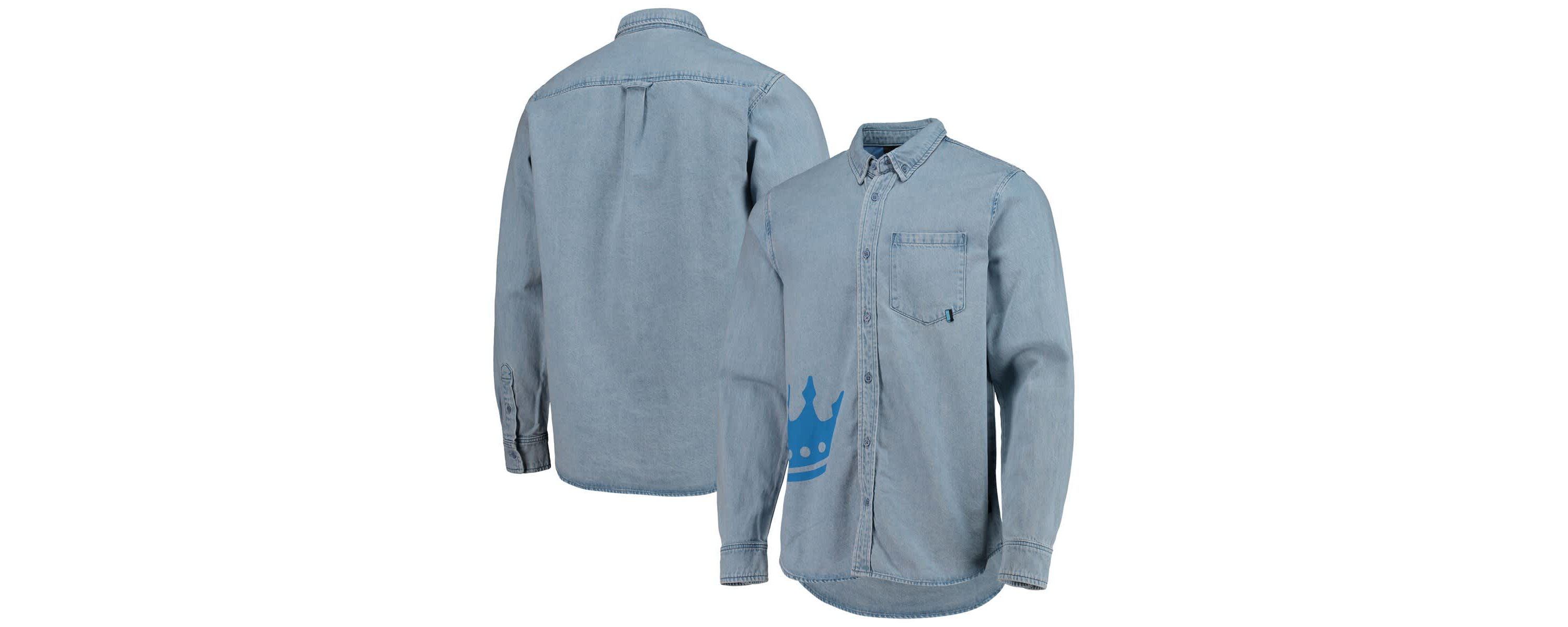 MLS Charlotte FC Button-Down Long Sleeve Shirt