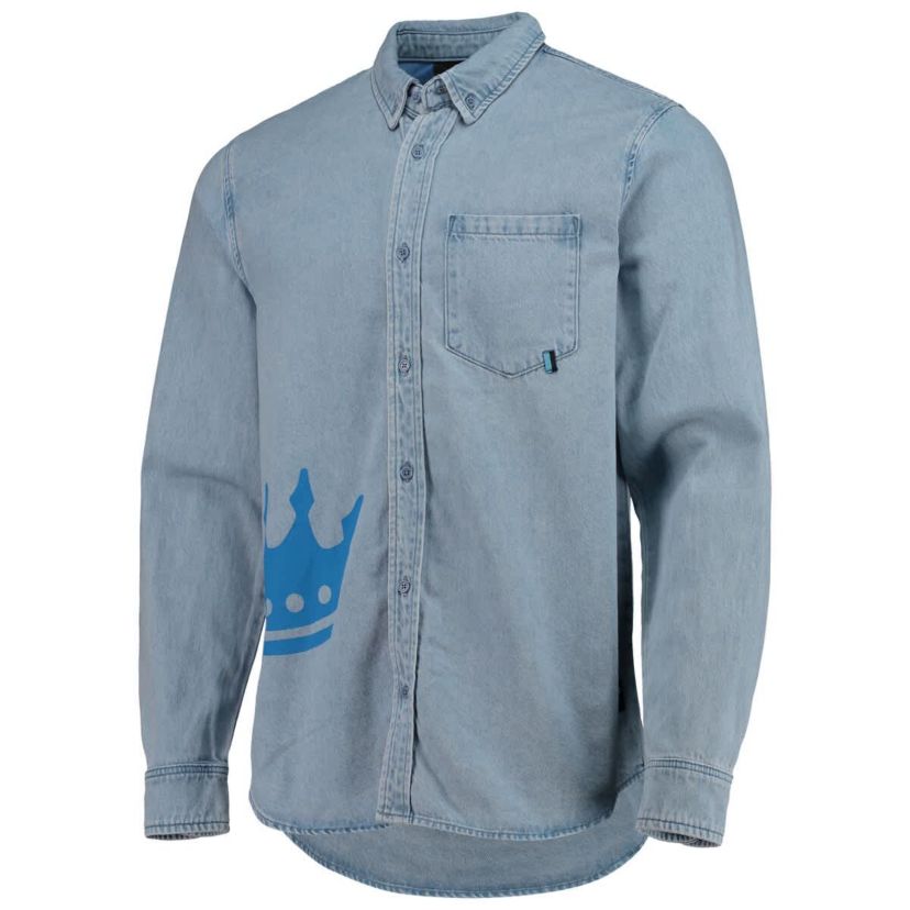 MLS Charlotte FC Button-Down Long Sleeve Shirt