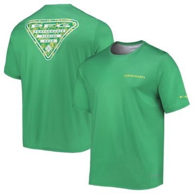 Columbia Men's NCAA Oregon Ducks Terminal Tackle Omni-Shade T-Shirt -  32041554611040