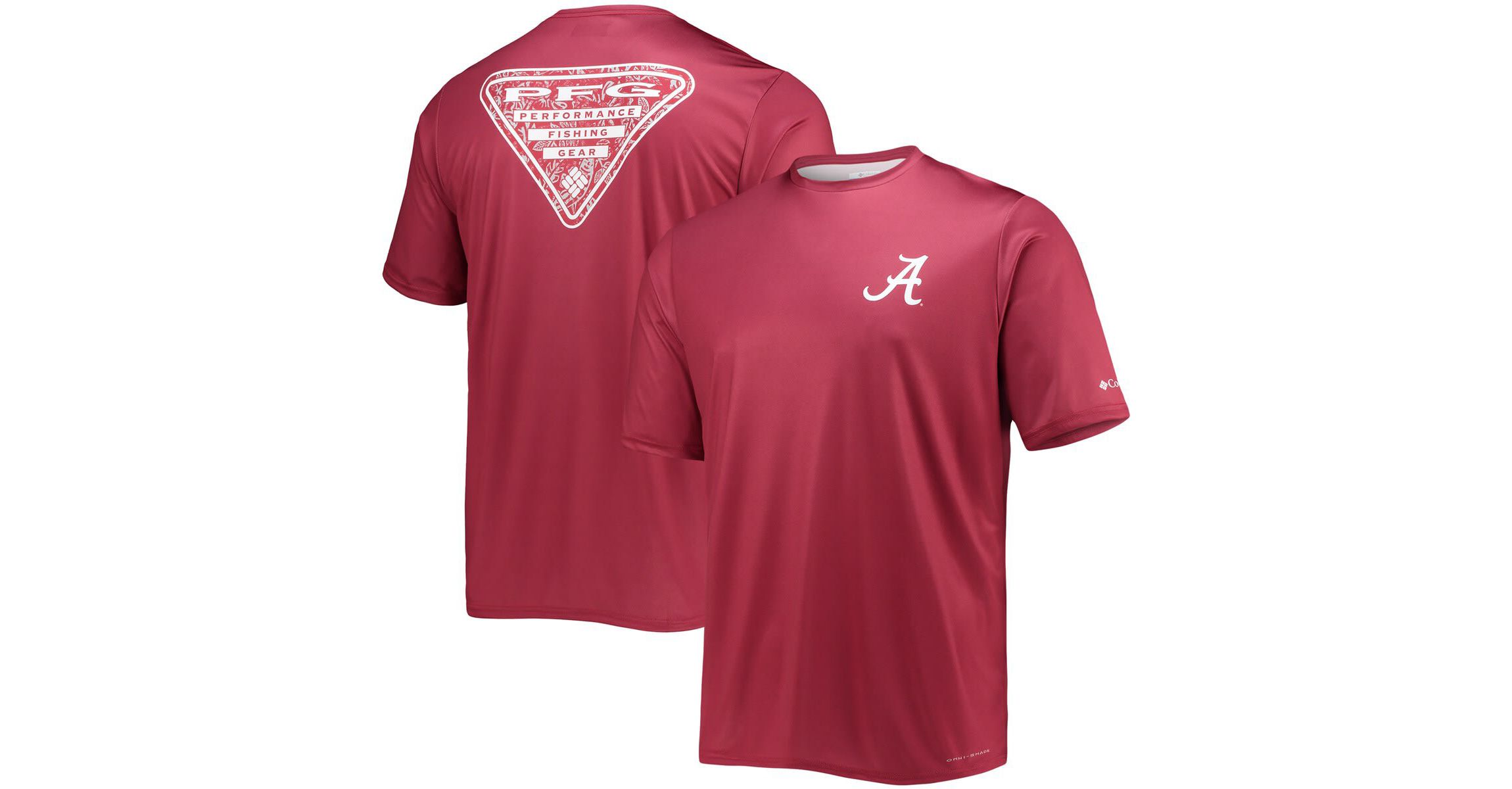 Alabama Crimson Tide NCAA Alabama Tide Terminal Tackle Omni-Shade T-Shirt