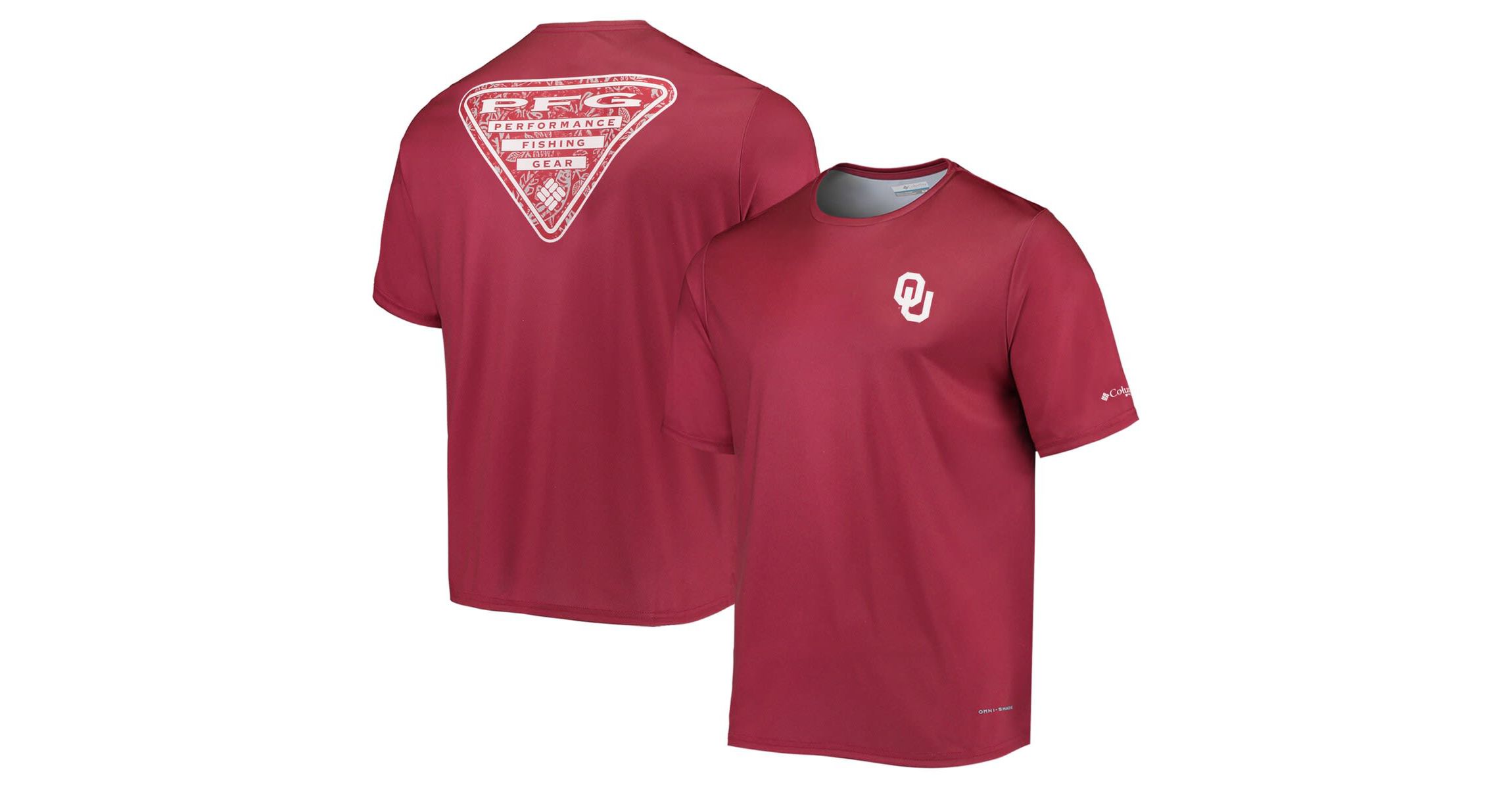 NCAA Oklahoma Sooners Terminal Tackle Omni-Shade T-Shirt