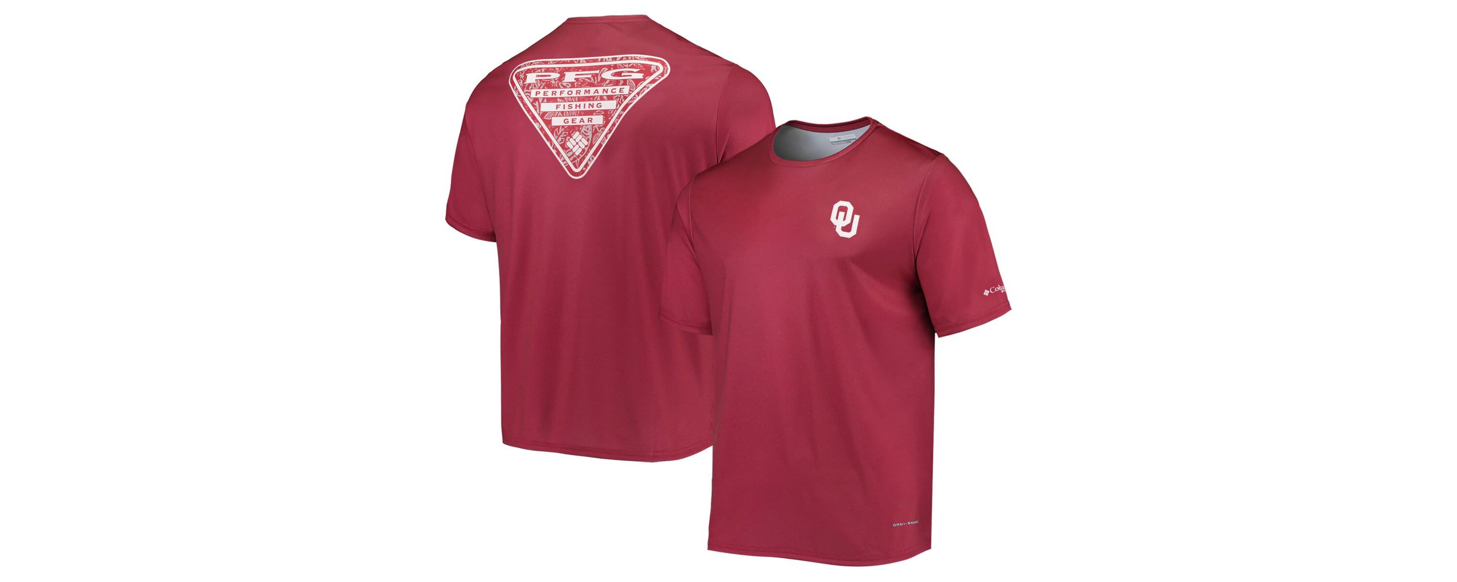 NCAA Oklahoma Sooners Terminal Tackle Omni-Shade T-Shirt