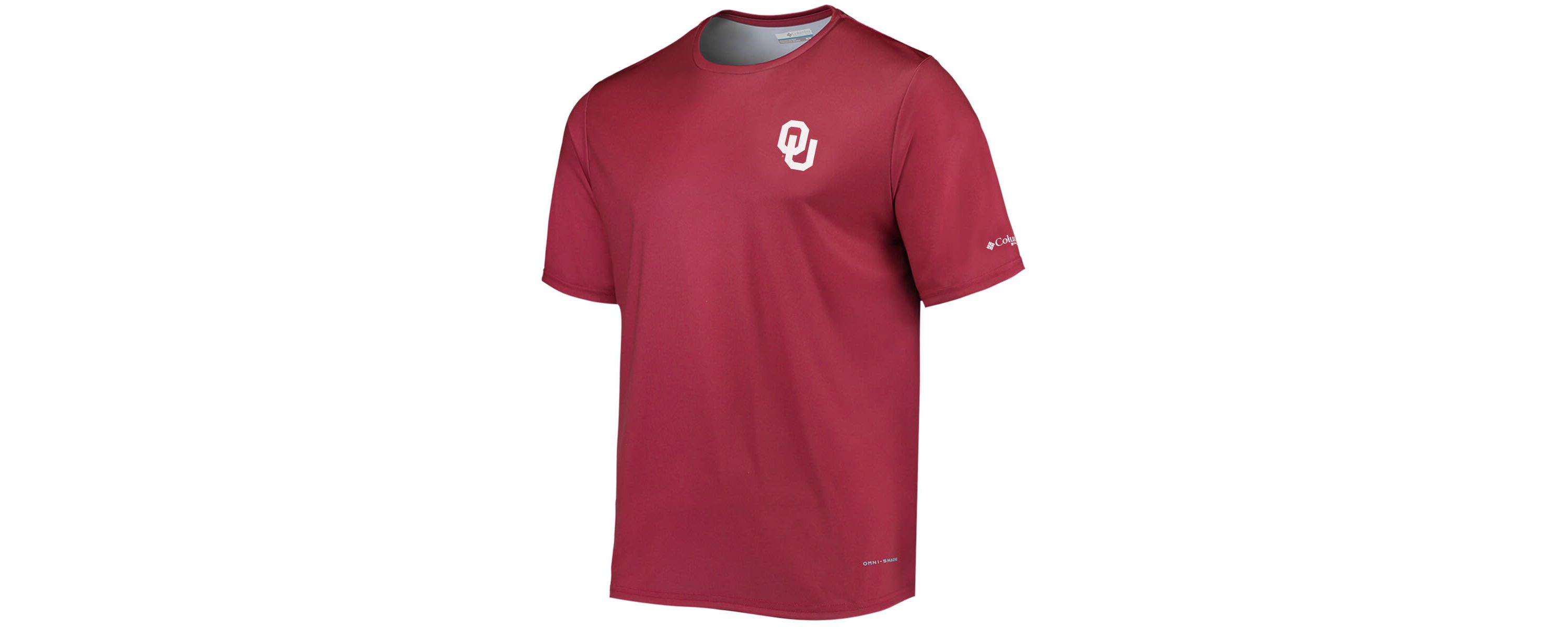 NCAA Oklahoma Sooners Terminal Tackle Omni-Shade T-Shirt