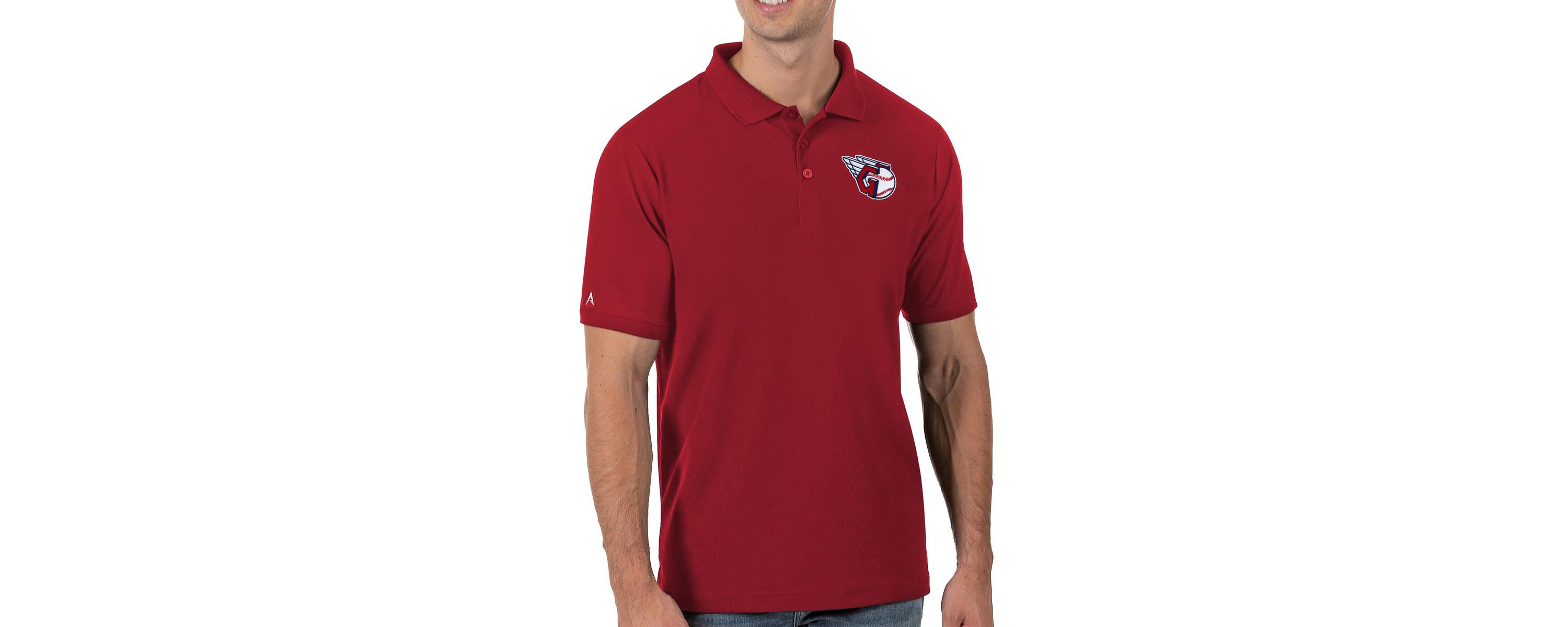 MLB Cleveland Guardians Legacy Pique Polo