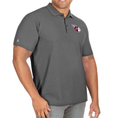 MLB Cleveland Guardians Big & Tall Legacy Pique Polo