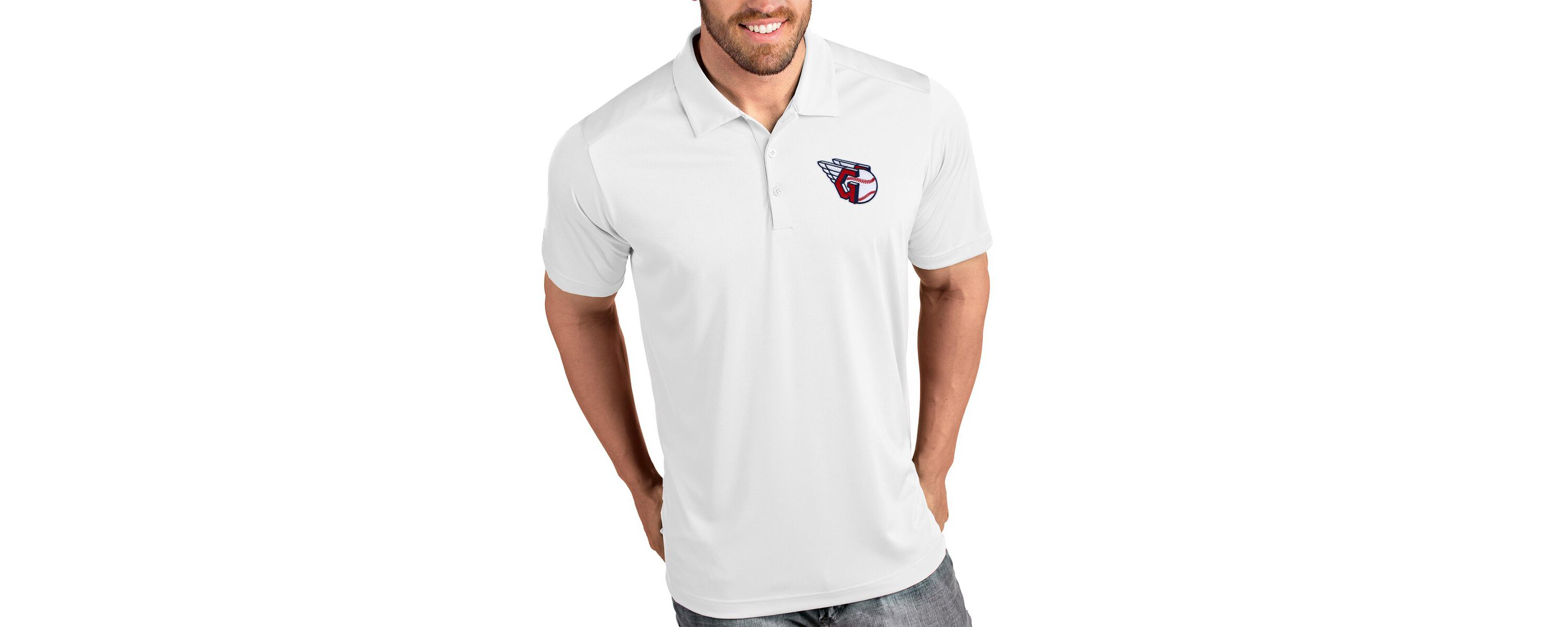 MLB Cleveland Guardians Tribute Polo