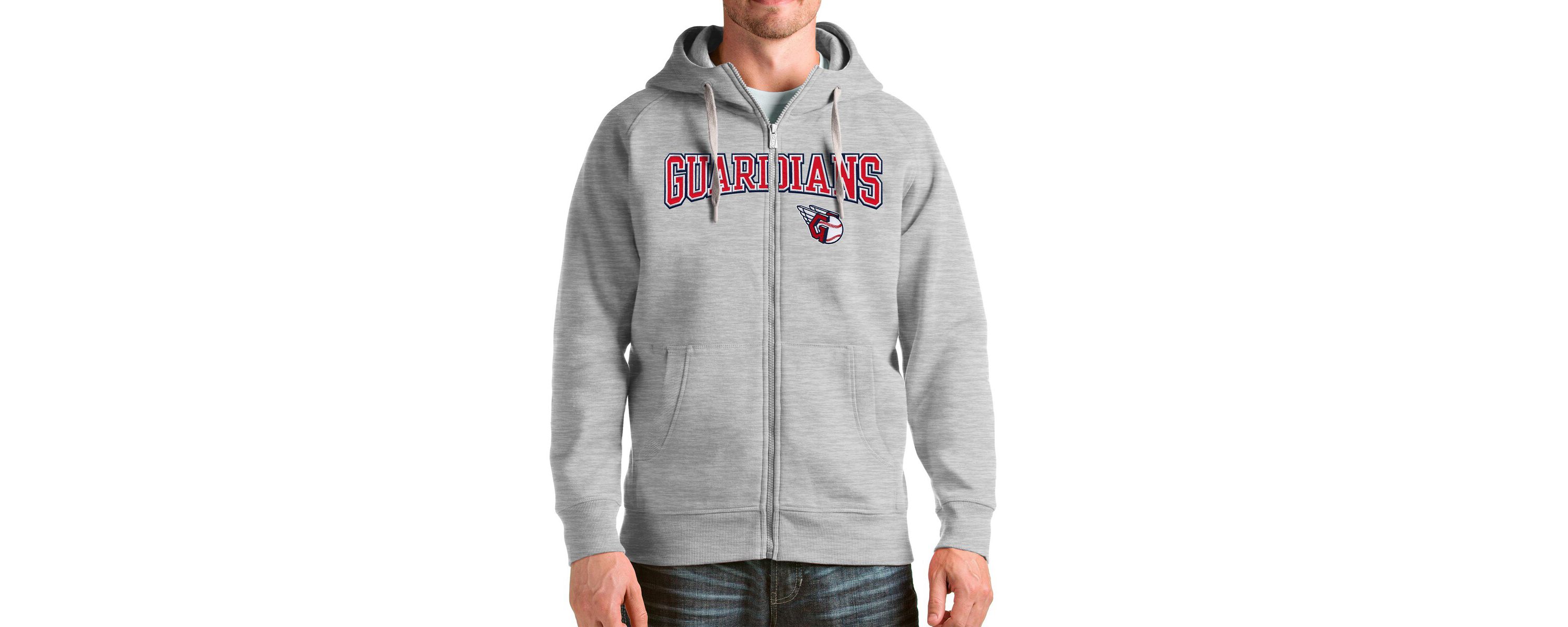 MLB Cleveland Guardians Wordmark Victory Full-Zip Hoodie
