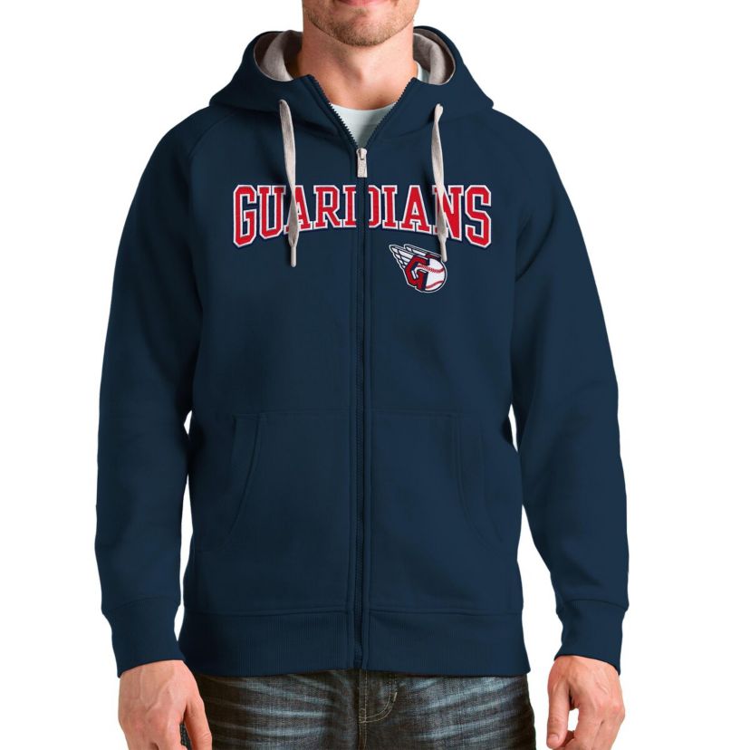 MLB Cleveland Guardians Wordmark Victory Full-Zip Hoodie
