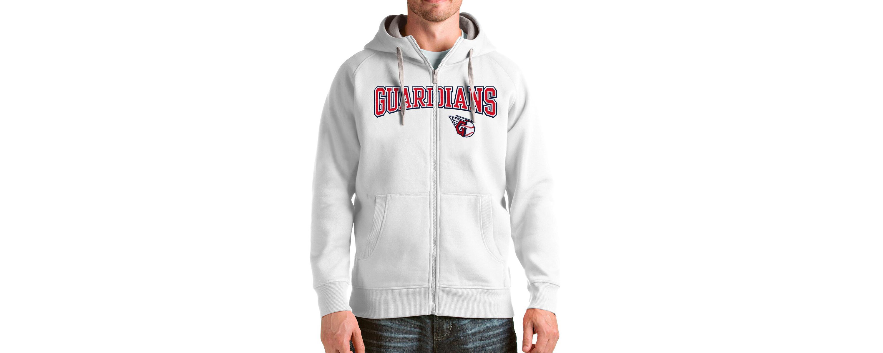 MLB Cleveland Guardians Wordmark Victory Full-Zip Hoodie
