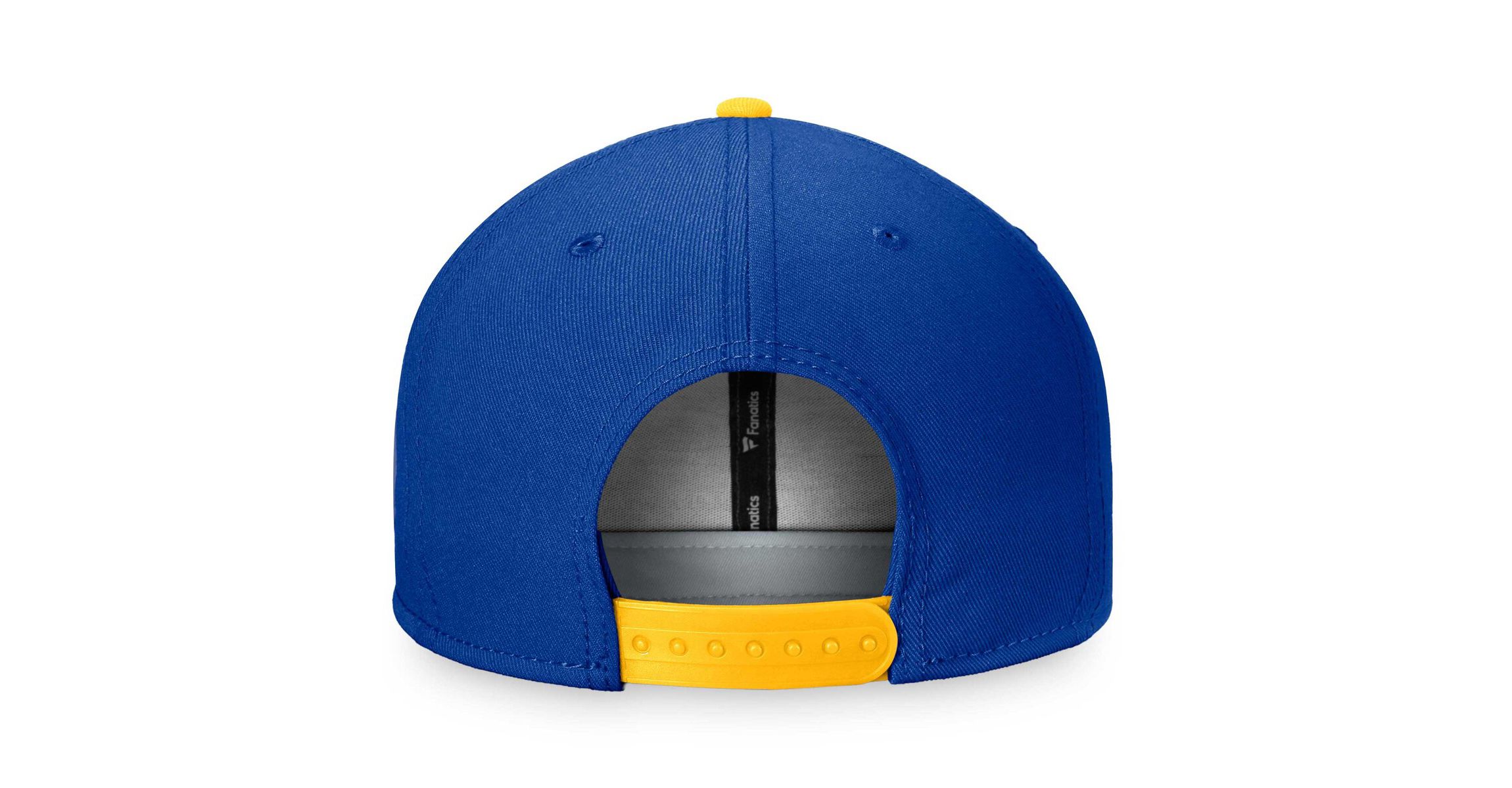 NHL Fanatics Blue/Gold St. Louis Blues Iconic Color Blocked Snapback Hat