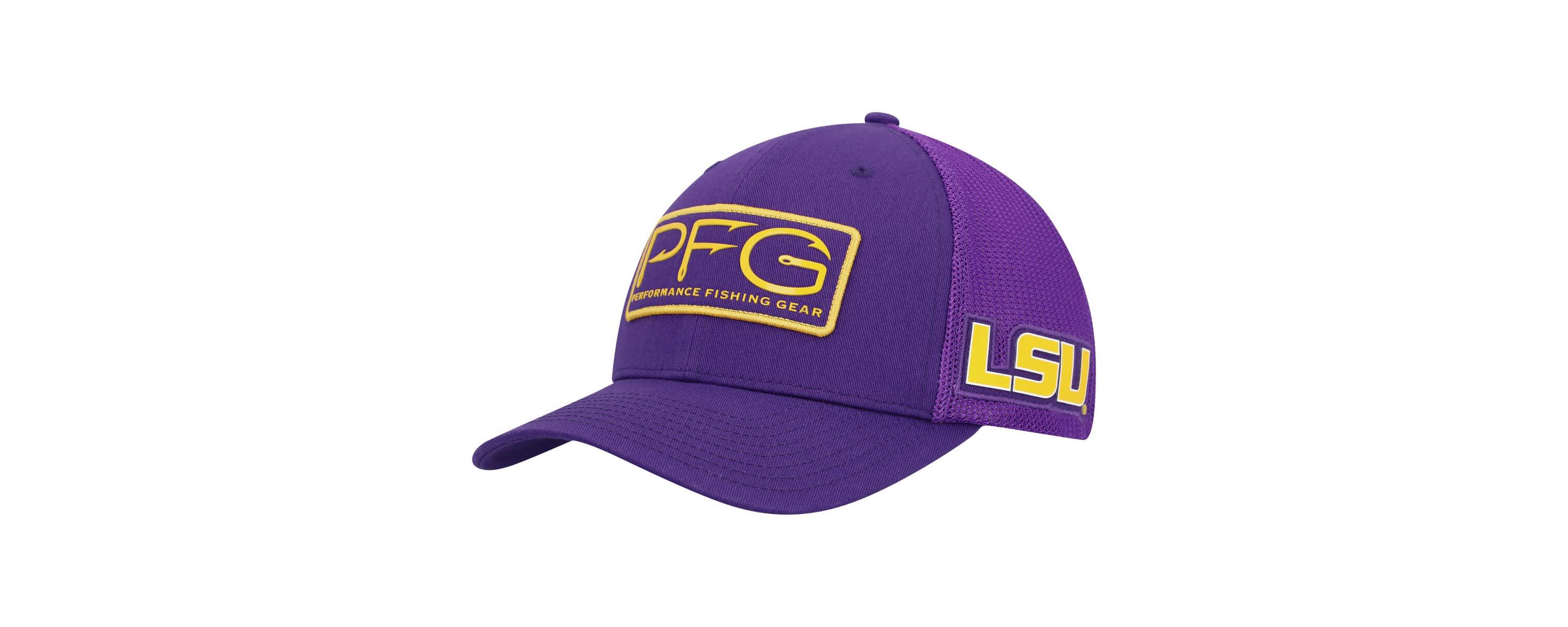 NCAA LSU Tigers PFG Hooks Flex Hat