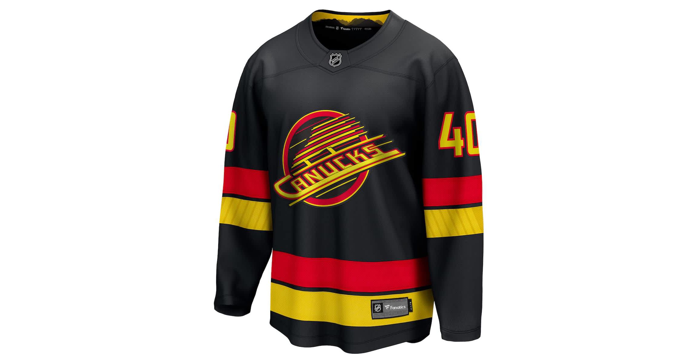 NHL Fanatics Elias Pettersson Vancouver Canucks Breakaway Jersey