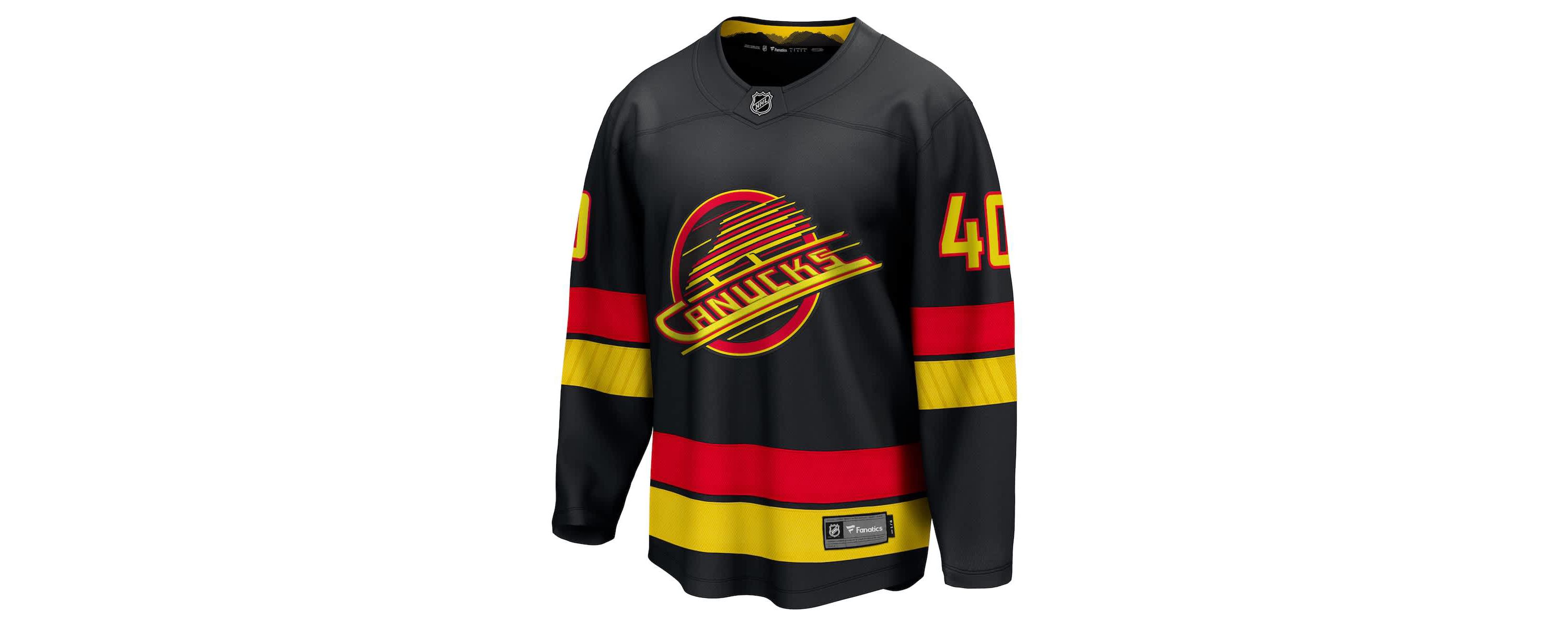 NHL Fanatics Elias Pettersson Vancouver Canucks Breakaway Jersey