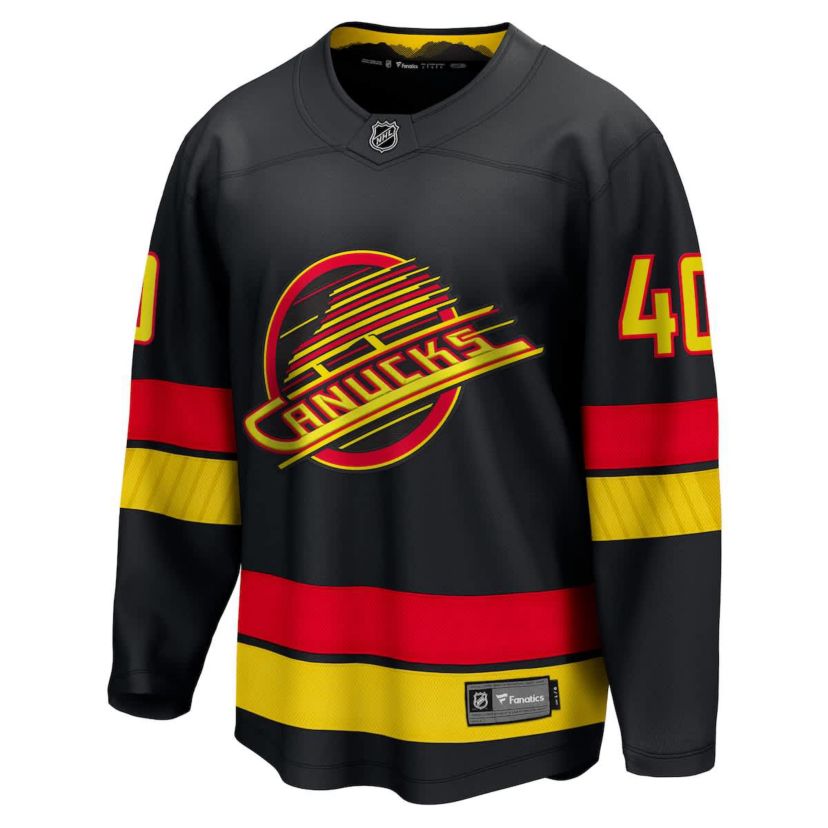 NHL Fanatics Elias Pettersson Vancouver Canucks Breakaway Jersey