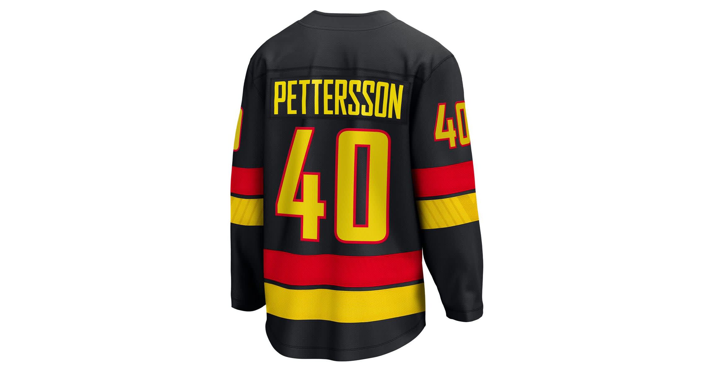 NHL Fanatics Elias Pettersson Vancouver Canucks Breakaway Jersey
