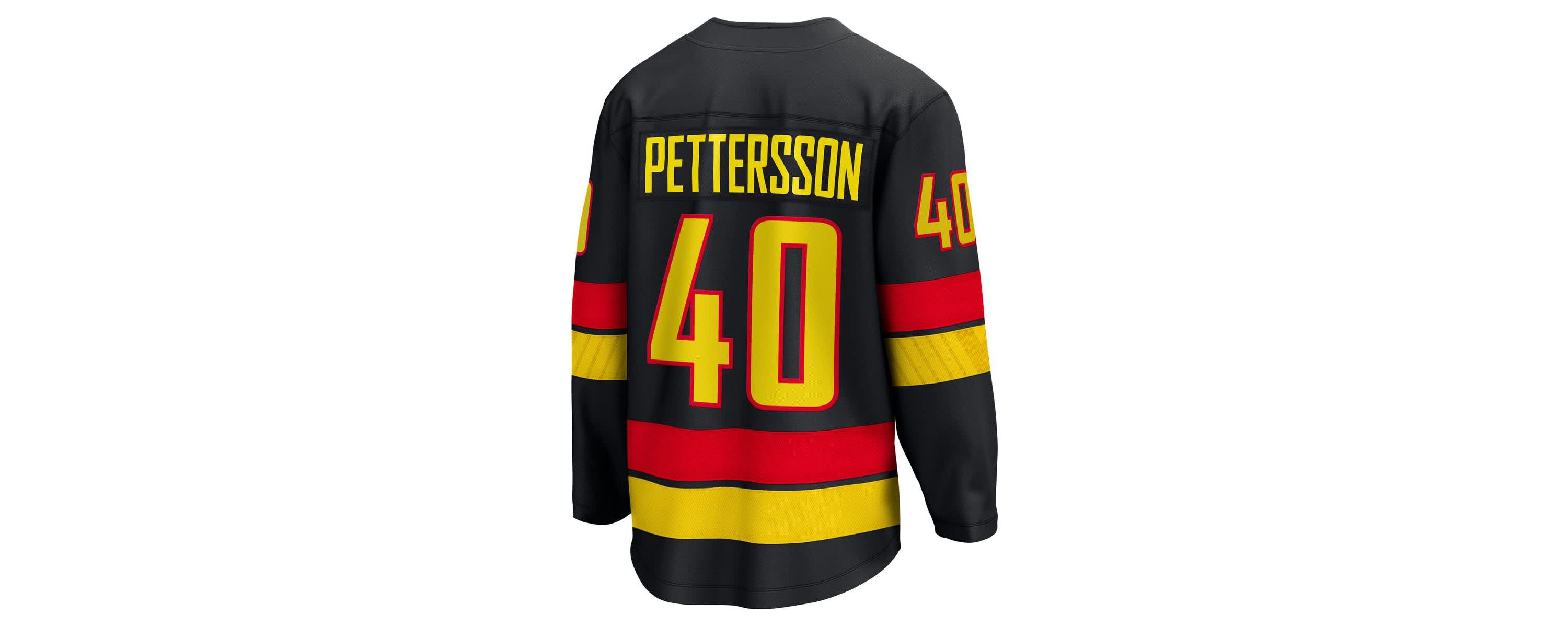 NHL Fanatics Elias Pettersson Vancouver Canucks Breakaway Jersey