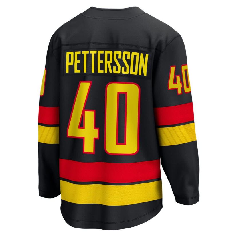 NHL Fanatics Elias Pettersson Vancouver Canucks Breakaway Jersey