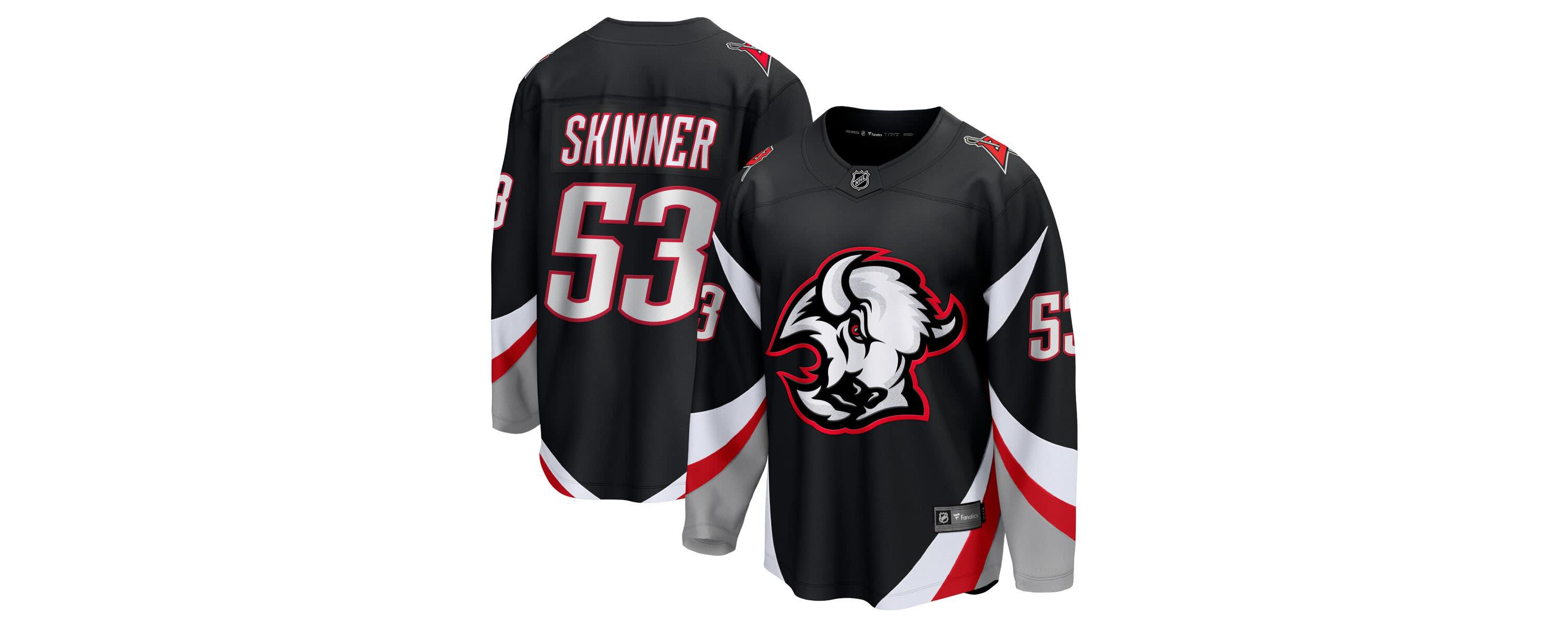 NHL Fanatics Jeff Skinner Buffalo Sabres Alternate Premier Breakaway Player Jersey