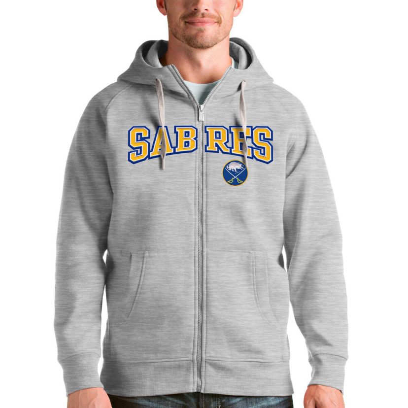 NHL ed Buffalo Sabres Wordmark Victory Full-Zip Hoodie