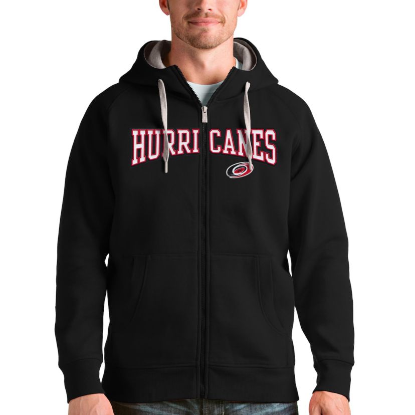 NHL Carolina Hurricanes Wordmark Victory Full-Zip Hoodie