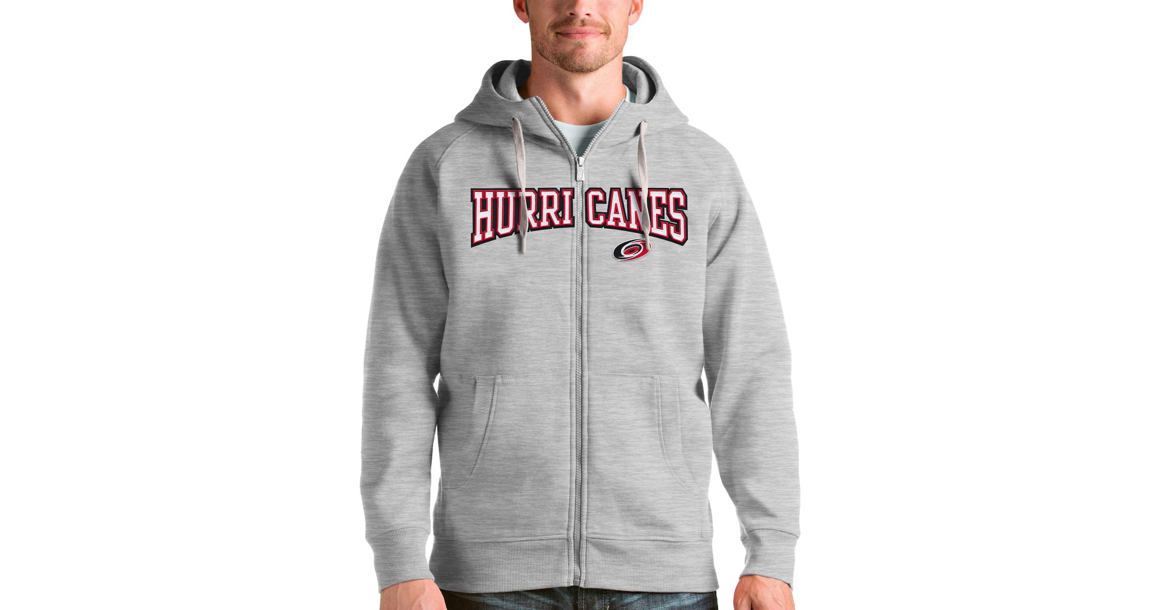NHL ed Carolina Hurricanes Wordmark Victory Full-Zip Hoodie