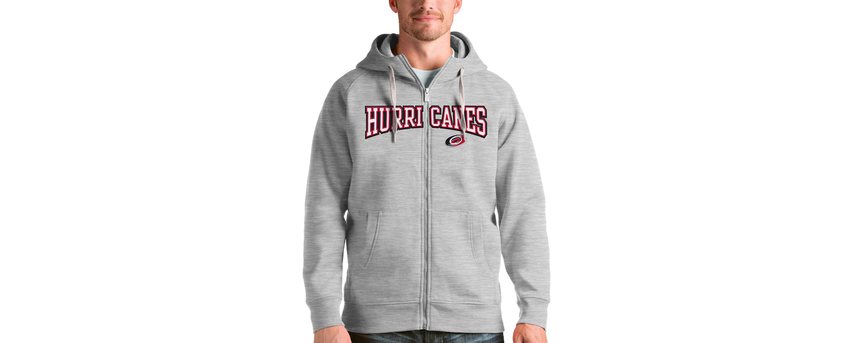 NHL ed Carolina Hurricanes Wordmark Victory Full-Zip Hoodie