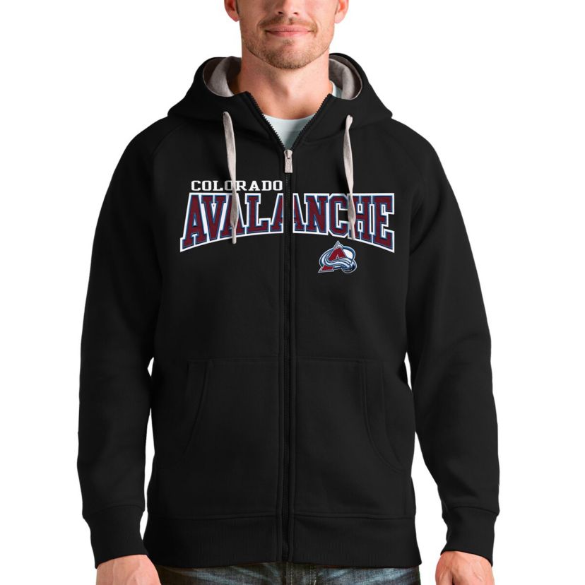 NHL Colorado Avalanche Wordmark Victory Full-Zip Hoodie