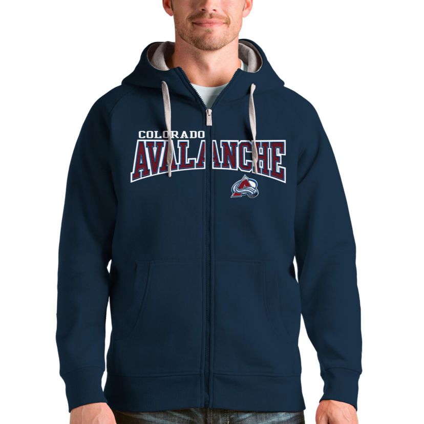 NHL Colorado Avalanche Wordmark Victory Full-Zip Hoodie