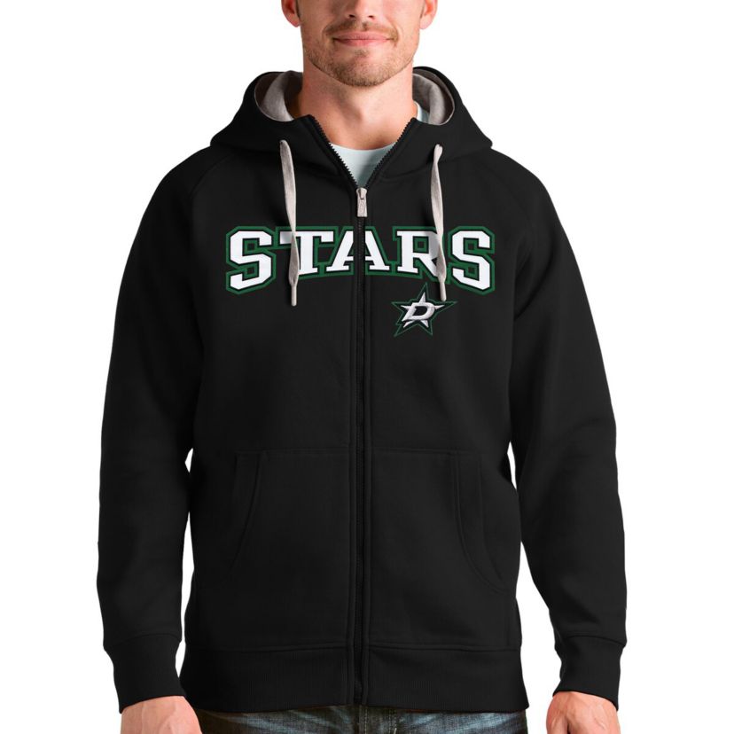 NHL Dallas Stars Wordmark Victory Full-Zip Hoodie