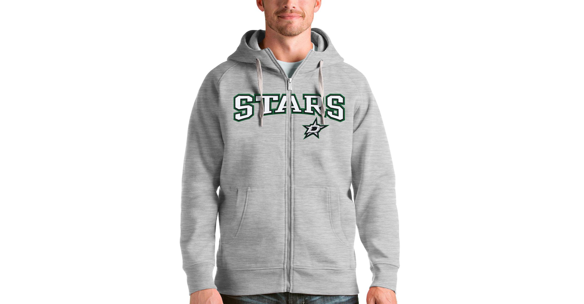 NHL ed Dallas Stars Wordmark Victory Full-Zip Hoodie