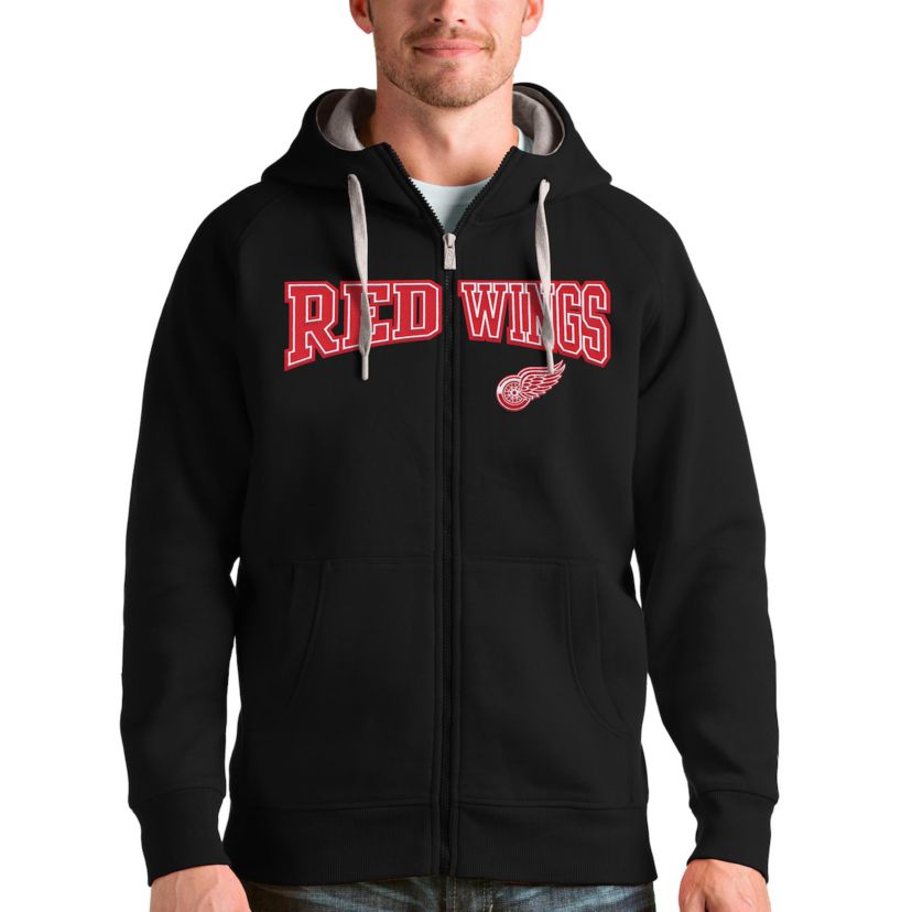 NHL Detroit Wings Wordmark Victory Full-Zip Hoodie